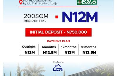 CityView Park & Resort - 200sqm Residential Plot, Gousa District Abuja