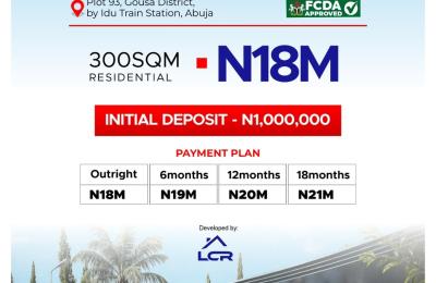 CityView Park & Resort - 300sqm Residential Plot, Gousa District Abuja