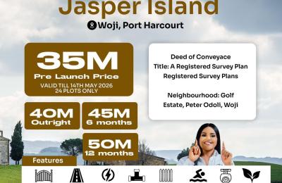 Jasper Island, Woji Port Harcourt