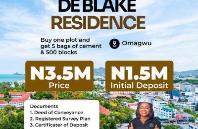De Blake Residence, Omagwu