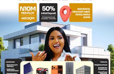 Florence City - 465sqm Plots, Ogale Eleme
