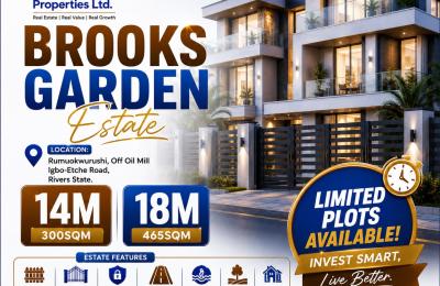 Brooks Garden Estate - 300sqm Plot, Rumuokwurushi
